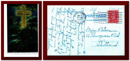 1933 Canada Carte De La Croix Du Mont Royal Exp. Montreal Pour L'Ecosse - Postal History