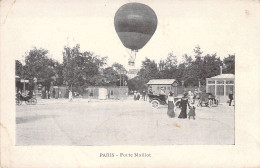 FRANCE - 75 - PARIS - PORTE MAILLOT - Dirigeable - Carte Postale Animée - Autres & Non Classés