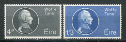 24928 IRLANDE  N°163/4** Bicentenaire De La Naissance Du Patriote Wolf Tone (1763-1798) 1964  TB - Unused Stamps