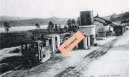 Chemins De Fer Viscinaux Du Jura - La Gare De Clairvaux Au Début Du XX ème Siècle - Reproduction - Clairvaux Les Lacs