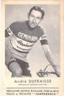 SPORT - Cyclisme - André DUFRAISSE - Champion Du Monde Cyclo Cross - GEMINIANI - Carte Postale Animée - Cycling