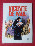 ANTIGUO OLD COMIC TEBEO VICENTE DE PAUL 1980 EDITORIAL CEME, RELIGIÓN, VER FOTOS Y DESCRIPCIÓN, 48 PAG., RELIGIOUS.. - Cómics Antiguos