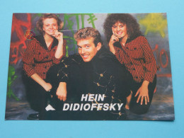 HEIN DIDIOFFSKY ( Zie / Voir Scans ) Fan Kaart () Ardooie ! - Chanteurs & Musiciens