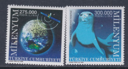 Turquie N° 2938 / 39 XX Millénaire, Les 2 Valeurs Sans Charnière, TB - Unused Stamps