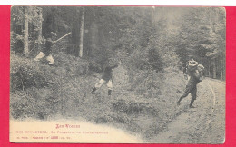 Cpa Les Vosges, Nos Douaniers, La Poursuite Du Contrebandier, Photo Saint-Lié Dos Vierge Voir Scanne - Douane