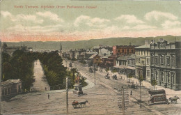 AUSTRALIA - SA - NORTH TERRACE, ADELAIDE (FROM PARLIAMENT HOUSE) - 1907 - Adelaide