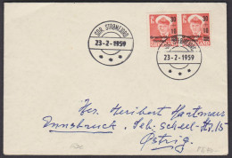 GROENLAND 1959 FDC FONDEN - Brieven En Documenten