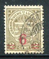 LUXEMBOURG- Y&T N°113- Oblitéré - 1907-24 Coat Of Arms