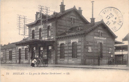 FRANCE - 78 - MEULAN - La Gare De Meulan Hardricourt - LL - Carte Postale Ancienne - Meulan