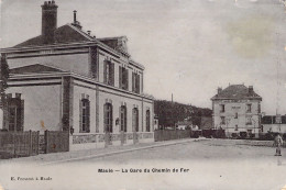 FRANCE - 78 - MAULE - La Gare Du Chemin De Fer - Edit E Prestrot - Carte Postale Ancienne - Maule