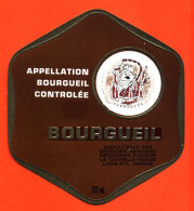 Etiquette Neuve De Vin De Bourgueuil Réserve Gargantua Donatien Bahuaud à La Chapelle Heulin - 73cl - Vin De Pays D'Oc