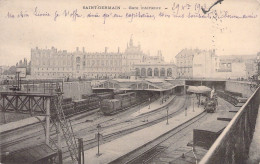 FRANCE - 78 - SAINT GERMAIN - Gare Intérieure - Carte Postale Ancienne - St. Germain En Laye