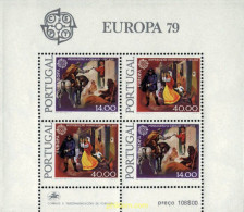 62392 MNH PORTUGAL 1979 EUROPA CEPT. COMUNICACIONES - Chevaux