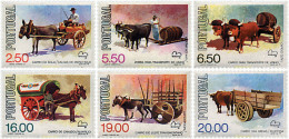 69327 MNH PORTUGAL 1979 BRASILIANA 79. CARRETAS POPULARES PORTUGUESAS - Chevaux