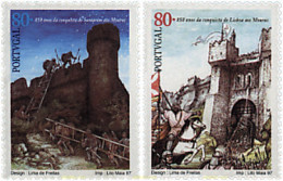 6918 MNH PORTUGAL 1997 850 ANIVERSARIO DE LA RECONQUISTA DE LISBOA Y SANTAREN - Otros & Sin Clasificación