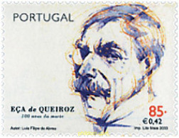 86722 MNH PORTUGAL 2000 100 ANIVERSARIO DE LA MUERTE DE JOSE MARIA EÇA DE QUEIROZ - Other & Unclassified