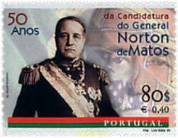 86761 MNH PORTUGAL 1999 50 ANIVERSARIO DE LA CANDIDATURA DEL PRESIDENTE NORTON DE MATOS - Autres & Non Classés