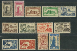 FEZZAN N° 43 à 53 + 54 & 55 ** - Unused Stamps