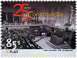 69533 MNH PORTUGAL 2001 25 ANIVERSARIO DE LA REPUBLICA - Autres & Non Classés