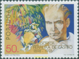 126400 MNH PORTUGAL 1998 50 ANIVERSARIO DEL NACIMIENTO DEL ESCRITOR FERREIRA DE CASTRO - Otros & Sin Clasificación