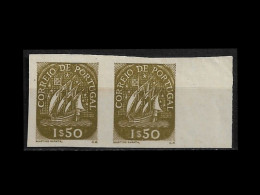 PORTUGAL STAMP - 1948-49 SHIP - Md#699 IMPERF. PAIR - PROVA - PROOF - MH (LESP#39) - Essais, épreuves & Réimpressions