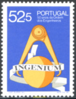 140807 MNH PORTUGAL 1986 50 ANIVERSARIO DE LA ORDEN DE INGENIEROS - Andere & Zonder Classificatie