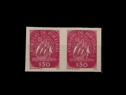 PORTUGAL STAMP - 1943 SHIP - Md#623 IMPERF. PAIR - PROVA - PROOF - MNH (LESP#40) - Proofs & Reprints