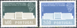 698392 HINGED PORTUGAL 1958 6 CONGRESO INTERNACIONAL DE MEDICINA TROPICAL Y PALUDISMO - Otros & Sin Clasificación