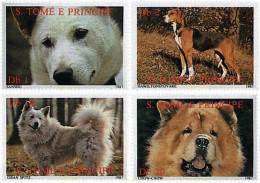 242610 MNH SANTO TOME Y PRINCIPE 1987 FAUNA Y FLORA - Araignées