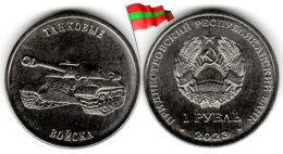Transnistria - 1 Rouble 2023 (Armoured Warfare) - Moldavia
