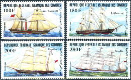 255302 MNH COMORES 1984 GRANDES VELEROS - Other & Unclassified