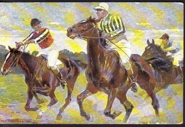 JOCKEYS - ART A. HOFFMAN - 1912 - Hoffmann, Anton - Munich