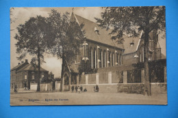 Soignies 1910: Eglise Des Carmes Animée - Soignies