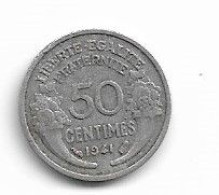 50  Centimes 1941 - Sonstige & Ohne Zuordnung