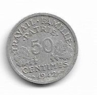 50  Centimes 1942 - Altri & Non Classificati