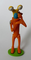 FIGURINE ATTAKUS 2007 En PVC MAUVAIS ALIEN LES DEUX MAINS A HAUTEUR DU VISAGE - Andere & Zonder Classificatie