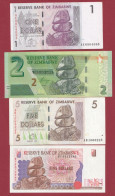 Zimbabwe 10 Billets NEUF/UNC De 1 à 50000000000 Billion De Dollars (RARE) - Zimbabwe