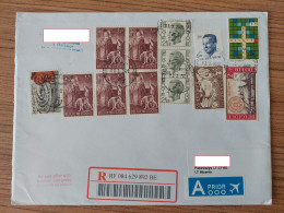 Cover Sent From USA To Lithuania Panevezys 2020 Dogs - Storia Postale