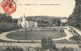 Guéret * Jardin Public Ferdinand Villars - Guéret