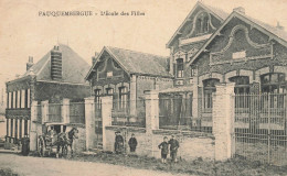 Fauquembergues * école Des Filles * Rue Village Enfants Attelage * Fauquembergue - Fauquembergues