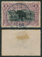 Congo Belge - Mols : N°26B Obl Simple Cercle Bleu "Matadi" (1900) - Usados