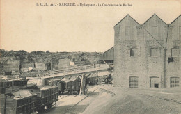 Marquise * Hydrequent * La Concasseuse De Marbre * Mine Mines Carrière Pierre Wagons - Marquise