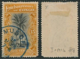 Congo Belge - Mols : N°20 Obl Simple Cercle Bleu "Musofi" - Used Stamps