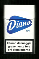 Tabacco Pacchetto Di Sigarette Italia - Diana Blu 2014 Da 20 Pezzi Bis - ( Vuoto ) - Etuis à Cigarettes Vides