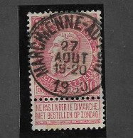 Belgique - België TP 58 FB Obl. - 1893-1900 Thin Beard