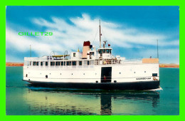 SHIP, BATEAU - TRAVERSIER " M. S. RIVIÈRE DU LOUP "  PUB. BENJAMIN NEWS CO - - Ferries
