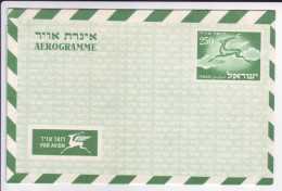 ISRAEL     Aerogramme  250 Pr. - Luchtpost