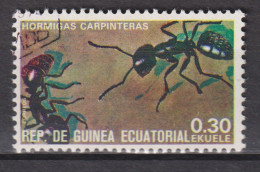 1978 Äquatorial-Guinea, Mi:GQ 1375°, Yt:GQ 115-F, Insekten, Carpenter Ant (Camponotus Sp.) Rossameise - Guinée Equatoriale