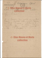 26 AOUT 1899 TELEGRAMME GUINEE FRANCAISE ST LOUIS VOYAGE DU TSAR EN FRANCE LE CAIRE ECLAIREURS ANGLAIS VERS KARTOUM - Documentos Históricos