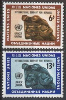 UNO NEW YORK 1971 Mi-Nr. 232/33 ** MNH - Unused Stamps